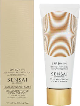 Krem przeciwsłoneczny Sensai Silky Bronze Cellular Protective Cream For Body SPF50 150 ml (4973167699577)