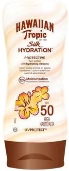 Сонцезахисний лосьйон Hawaiian Tropic Silk Hydration Protective Sun Lotion SPF50 Very High 180 мл (5099821001421)