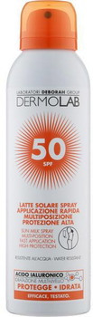 Сонцезахисний спрей Dermolab Sun Milk Spray SPF50 150 мл (8009518294019)