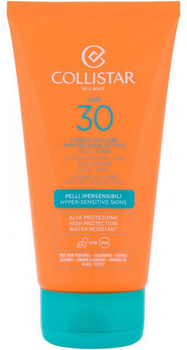 Сонцезахисний крем Collistar Active Protection Sun Cream Face Body SPF30 Hyper Sensitive Skins 150 мл (8015150262002)