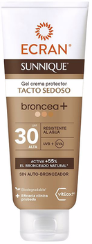 Żel do ochrony przeciwsłonecznej Ecran Sunnique Broncea gel-Crema SPF30 250 ml (8411135006218)