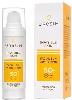 Сонцезахисний крем Uresim Invisible Skin Facial SPF50+ 30 мл (8437001807017)