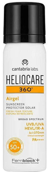 Сонцезахисна пінка Heliocare 360 SPF50+ Airgel Face 60 мл (8470001679871)
