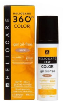 Сонцезахисний гель Heliocare 360 Color gel Oil-Free SPF50 Beige 50 мл (8470001873590)