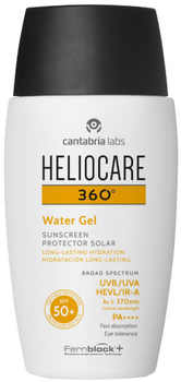 Żel-fluid do twarzy Heliocare 360 Water gel SPF50+ 50 ml (8470001930156)