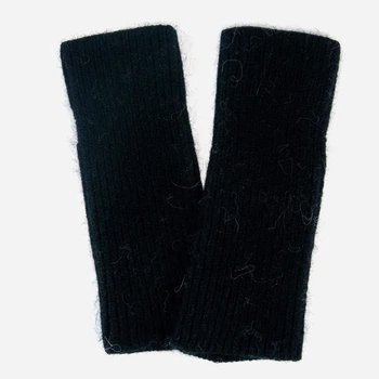 Мітенки жіночі в'язані Malisa Кіра 10-5023-LT-218 One Size Чорні