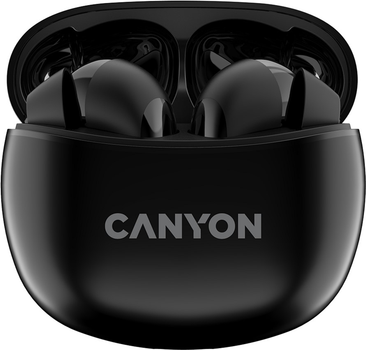 Бездротові навушники Canyon TWS-5 Black (CNS-TWS5B)