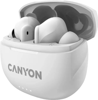 Бездротові навушники Canyon TWS-8 White (CNS-TWS8W)