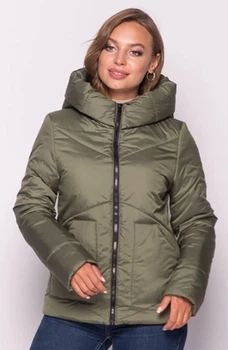 Куртка женская демисезонная MODA 00047/5 54 Хаки (00047/5 N )