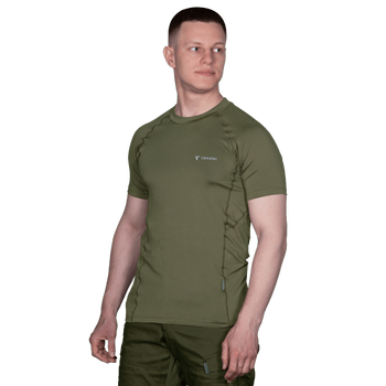 Футболка мужская тактическая полевая повседневная футболка для спецсужб (S) Олива (SK-N7099 (S)S)