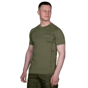 Футболка мужская тактическая полевая повседневная футболка для спецсужб (M) Олива (SK-N7099 (M)S)