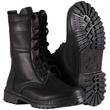 Берці тактичні польові полегшені черевики з вентиляцією для силових структур KOMBAT Чорний 46 (SK-N10r46S)