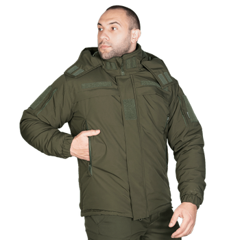 Куртка тактична польова зносостійка теплий верх для силових структур XXL Олива (SK-N6657XXLS)