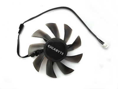 Вентилятор Everflow для видеокарты Gigabyte 3-pin T129215SU (T128015SH T128010SU) (№148.5)