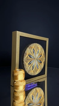 Набір для творчості та рукоділля String Art «Flower dreams 30х30» EX-019 Art Millennium