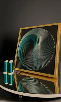 Набір для творчості та рукоділля String Art «Colored Spiral 50х50» EX-024 Art Millennium