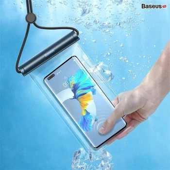 Водонепроницаемый чехол Baseus Cylinder Slide-cover Waterproof Bag Pro черный (FMYT000001)