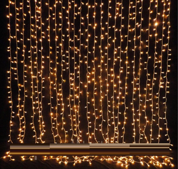 Гирлянда водопад Xmas 360 LED WW-3 Теплый белый (3 м х 2 м) IS33