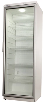 Холодильная витрина Snaige, 145x60х60, 290л, полок - 4, зон - 1, бут-126, 1дв., ST, белый (CD29DM-S302S)