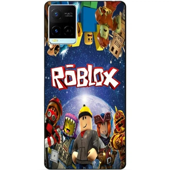 Силиконовый чехол Candy для Vivo Y21 / Y33s с рисунком Роблокс
