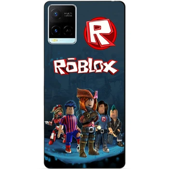 Силиконовый чехол Candy для Vivo Y21 / Y33s с рисунком Roblox