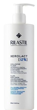 Крем для тіла Rilastil Xerolact 12% Keratin Regulating Moisturizing Milk 400 мл (8428749391401)