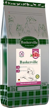 Сухий корм Baskerville беззерновий для цуценят малих порід з яловичиною 20 кг