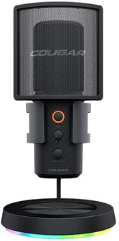 Mikrofon Cougar Screamer X Czarny (CGR-U163RGB-500MK)