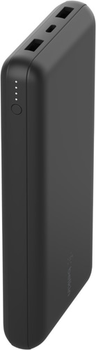 Powerbank Belkin 20K, USB-A C 15 W czarny (BPB012BTBK)