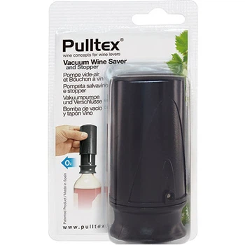Пробка Pulltex вакуумная для вина черная