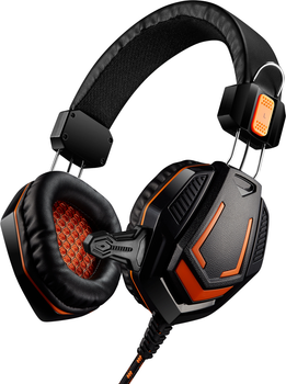 Słuchawki gamingowe Canyon Fobos GH-3A czarno-pomarańczowe (CND-SGHS3A)