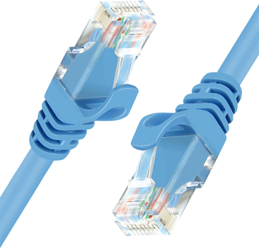 Kabel krosowy Unitek UTP Cat.6 10 m Niebieski (Y-C813ABL)
