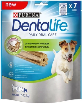 Karma dla psów dorosłych ras małych na zęby gryzaki DentaLife small 115 g (7613036894029)