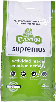 Корм для дорослих собак з антисептичними властивостями Canun supremus 4 кг (8437006714105)