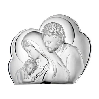 Ікона срібна Valentі Свята Родина (10,7x 8,7 см) 81245 2L NEU