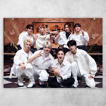 Плакат постер CupKit "Stray Kids / Стрей кидс" №18 А4 21х29,7 см