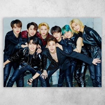 Плакат постер CupKit "Stray Kids / Стрей кидс" №8 А4 21х29,7 см