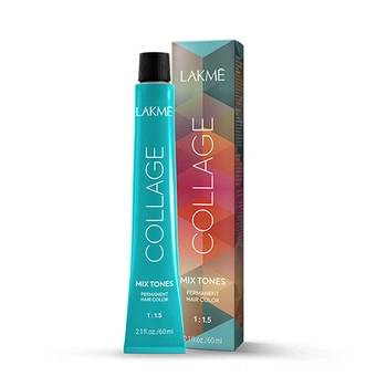 Стійка фарба для волосся, підсилювач кольору Lakme Collage Mix Tones Hair Color 0/20 60 мл (8429421202015)