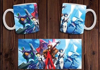 Кружка CupKit "Євангеліон / Neon Genesis Evangelion" №12 330мл біла