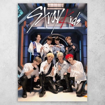 Плакат постер CupKit "Stray Kids / Стрей кидс" №13 А3 42х29,7 см
