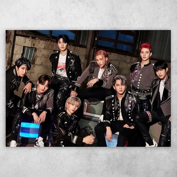 Плакат постер CupKit "Stray Kids / Стрей кидс" №7 А3 42х29,7 см
