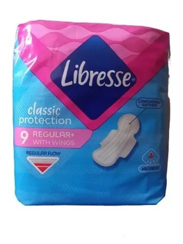 Гігієнічні прокладки Libresse Classic Protection Regular 9 шт