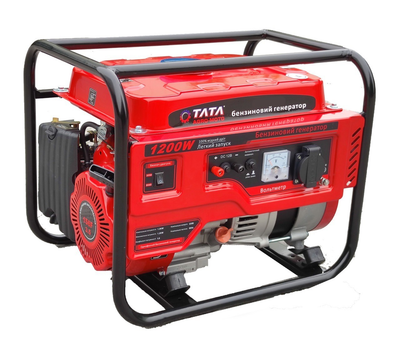 Генератор бензиновий з електростартером TATA ZX10000-3DE 7KW. 4х тактний генератор на мідній обмотці