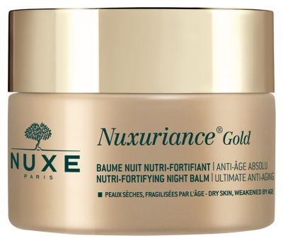 Krem do twarzy Nuxe Nuxuriance Gold Nutri-Fortifying Night Balm 50 ml (3264680015915)