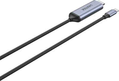 Kabel Unitek USB-C do HDMI 2.1 8K 1,8 m Czarny (4894160048257)