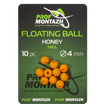Насадка плавающая Floating Ball Мёд (4мм) Проф Монтаж (Prof Montazh)