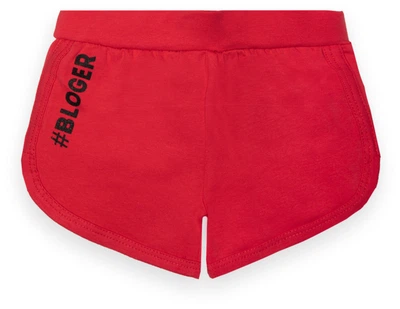 Шорты детские для девочки Gabbi SH-22-7 Bloger Красный на рост 110 (13195)