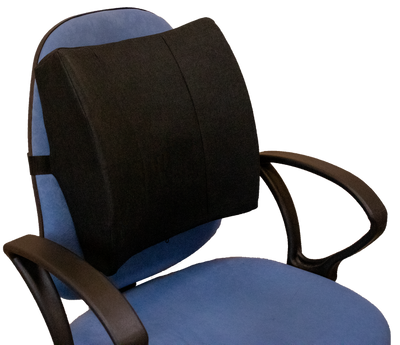 Подушка ортопедическая под спину на кресло, подушка для поясницы профилактика остеохондроза Olvi J2308