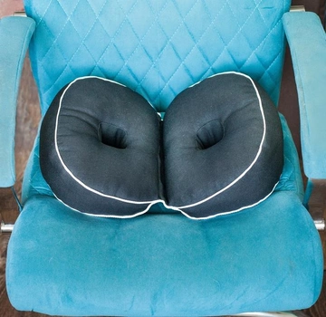 Профілактична подушка для сидіння для покращення постави, подушка м'яка для офісного крісла 46х30х11см "Booty Pillow"