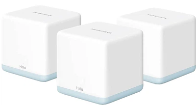 Маршрутизатор Mercusys Halo H30 (3-pack) MESH система WiFi5 / AC1200 / 100 Мбит/с